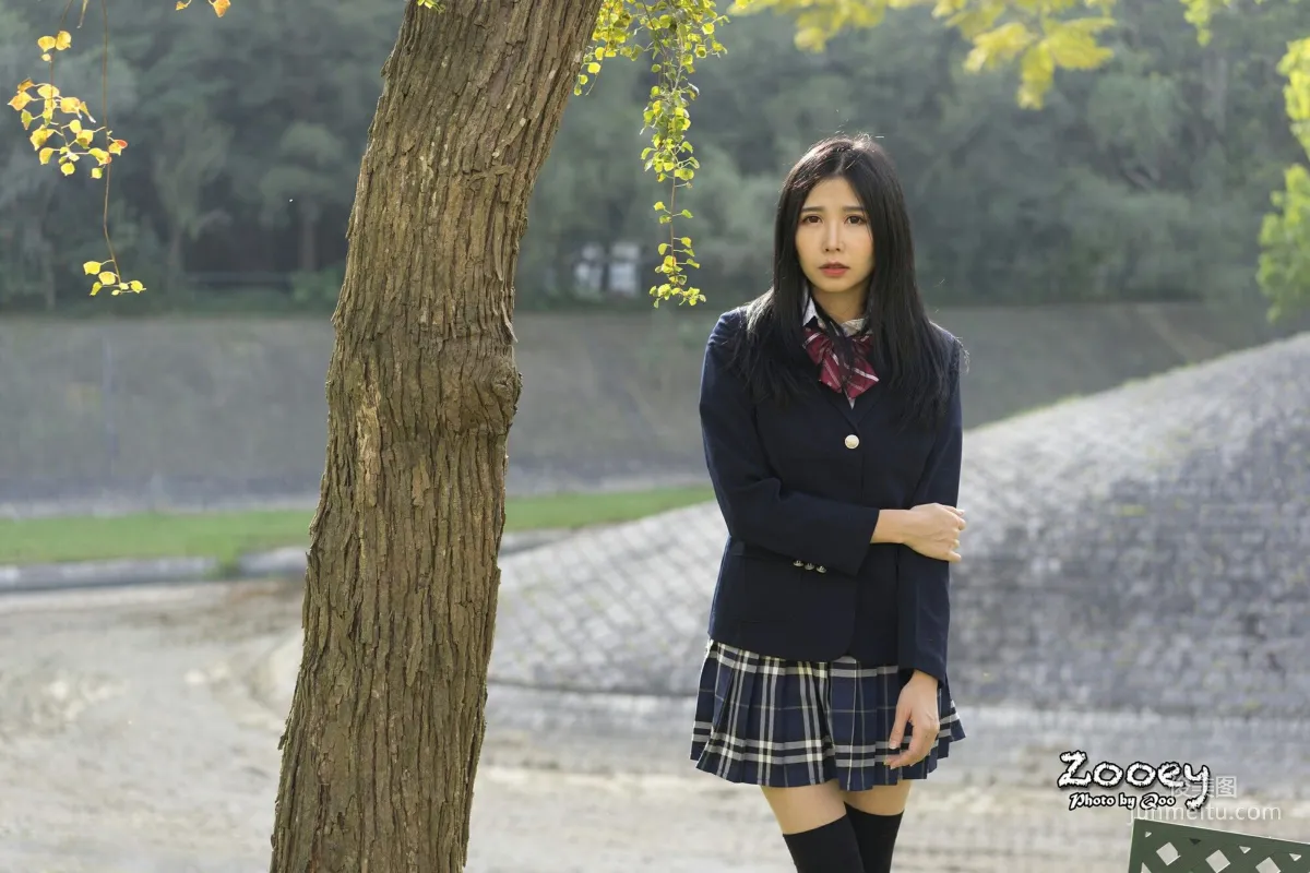 [Taiwan Beauties] Zooey, Outdoor Shoot Fresh and Pure 3 Outfits, Photo Set photo 56