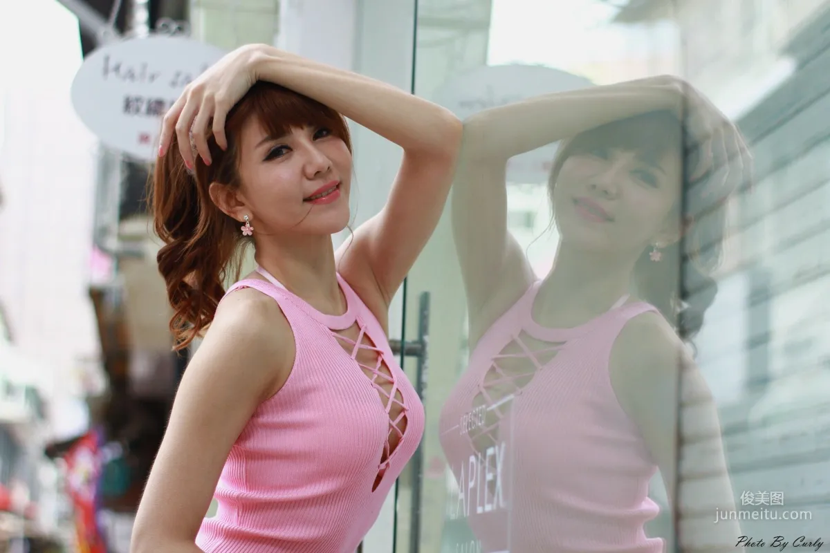 [Taiwan Beauties] Maggie Huang Shuhua, Xinjuejiang Shopping District, Street Snap in Bodycon Skirt Photo Set photo 56