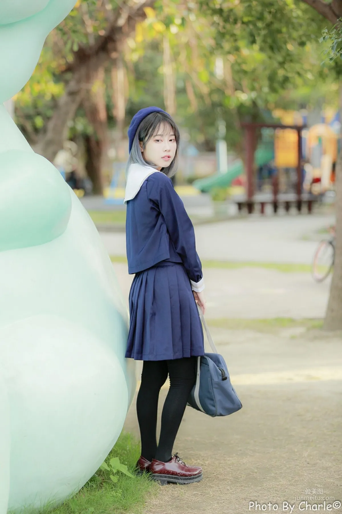 [Taiwan Beauties] An Nitu, Banqiao 435 Outdoor Shoot Photo Set photo 78