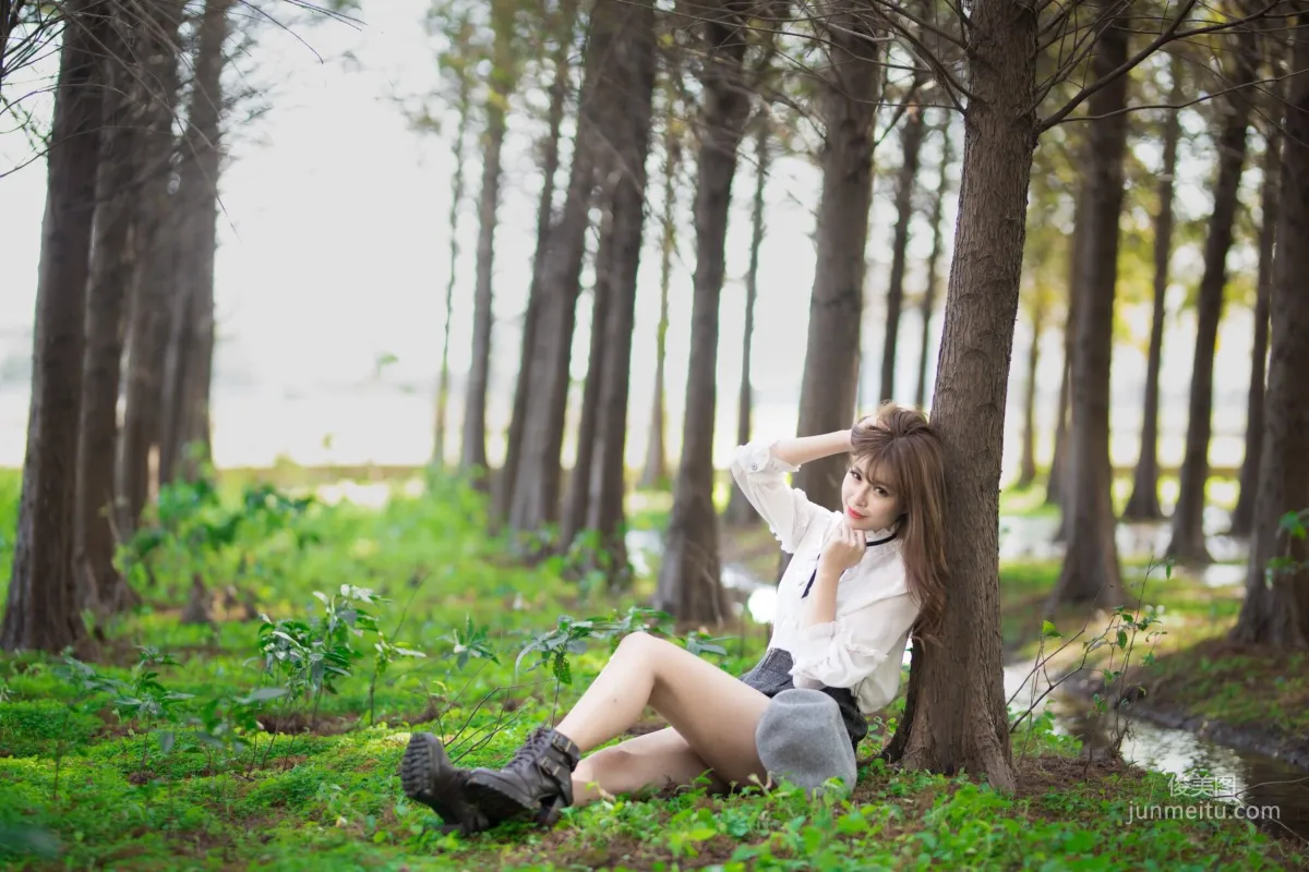 [Taiwan Beauties] Wu Yuqi Bald Cypress in Luzhu Photo Set photo 22