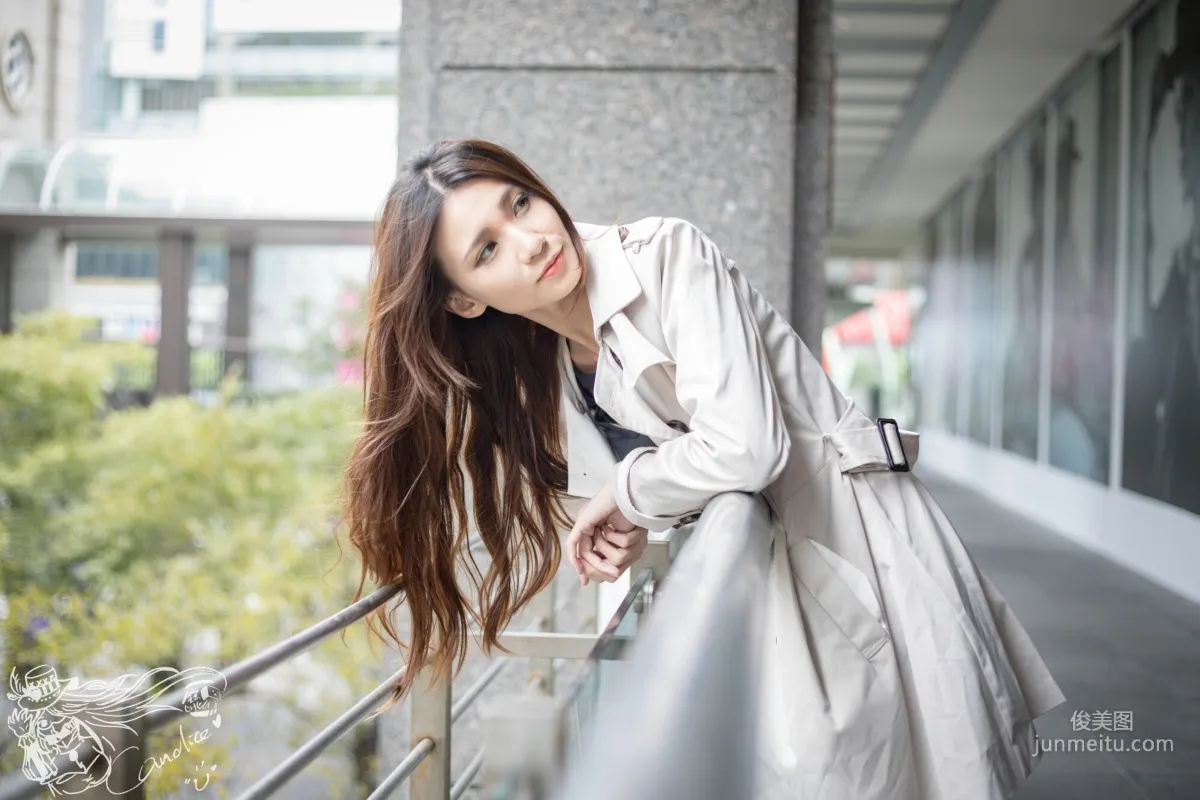 [Taiwan Beauties] Cai Yixin Xinyi Shopping District Street Snap Fashion Photo Set photo 82