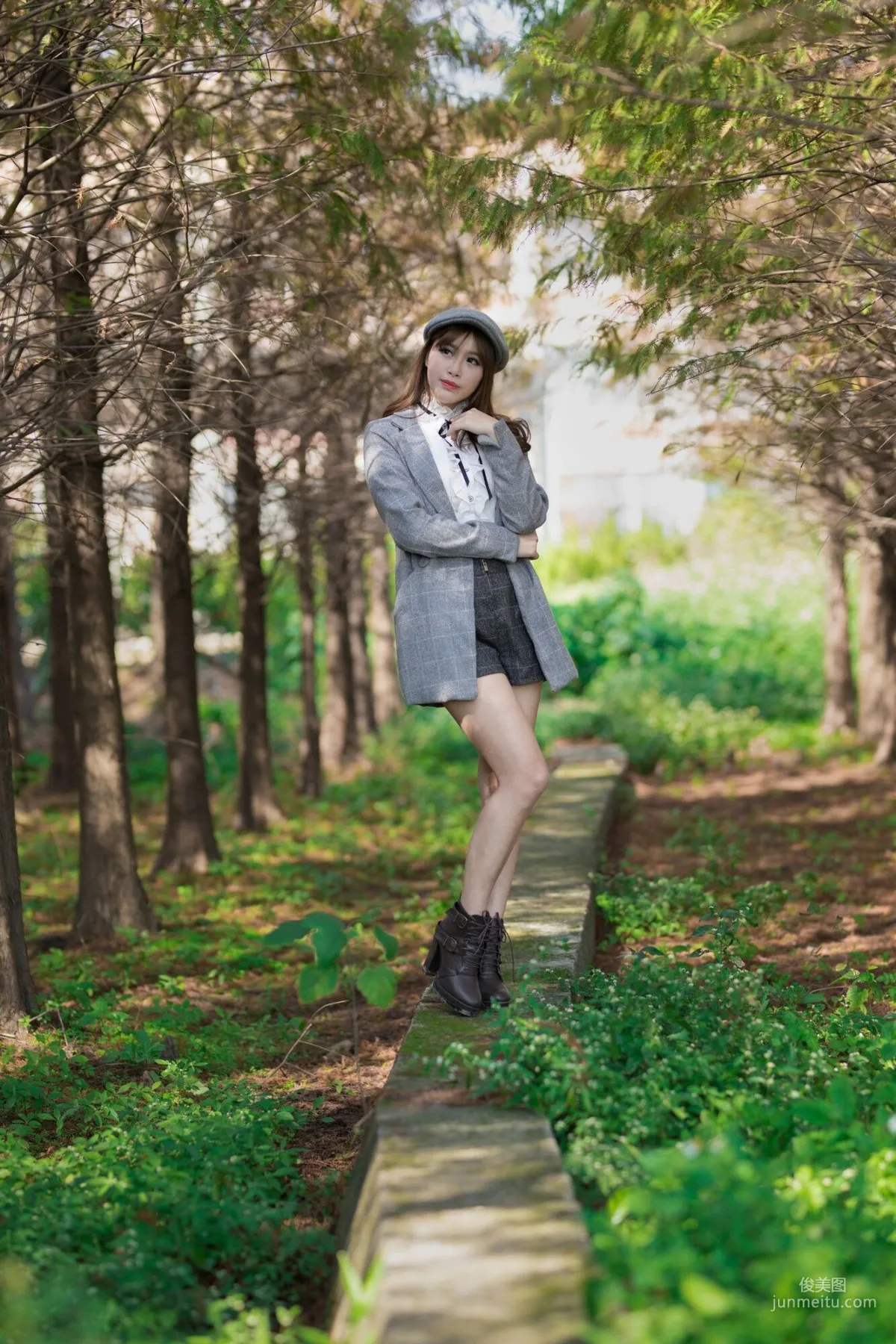 [Taiwan Beauties] Wu Yuqi Bald Cypress in Luzhu Photo Set photo 8