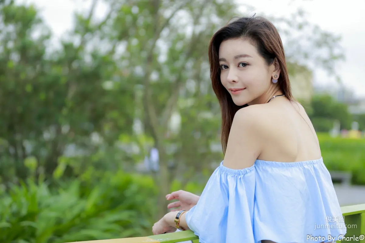 [Taiwan Beauties] Han Yu, Yuanshan Flower Expo Outdoor Shoot Photo Set photo 19