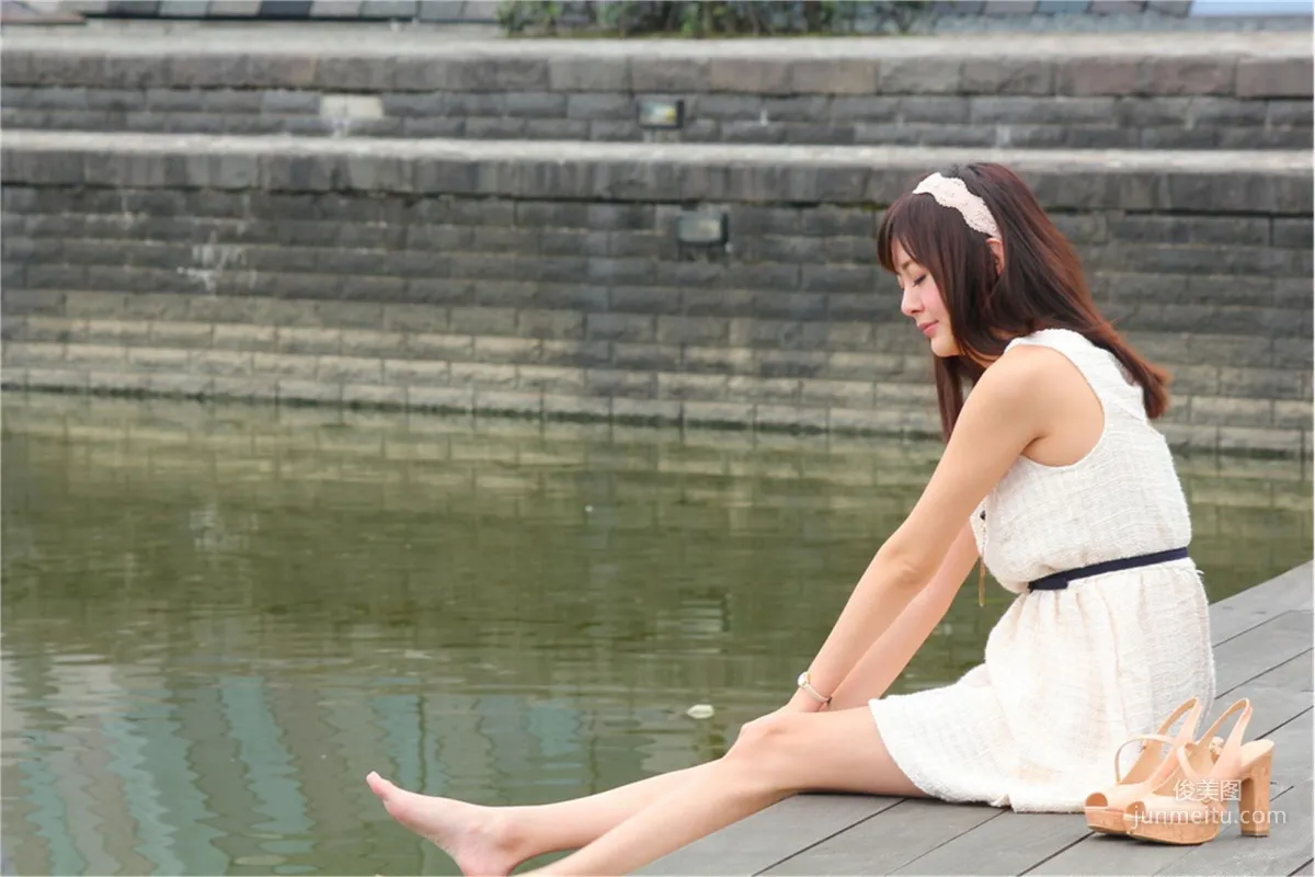 [Taiwan Goddess] Xiao Meng "Wushi Harbor Outdoor Shoot" Photo Set photo 17