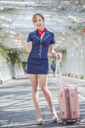 [台灣女神] 卡卡兒《美麗空姐》寫真集