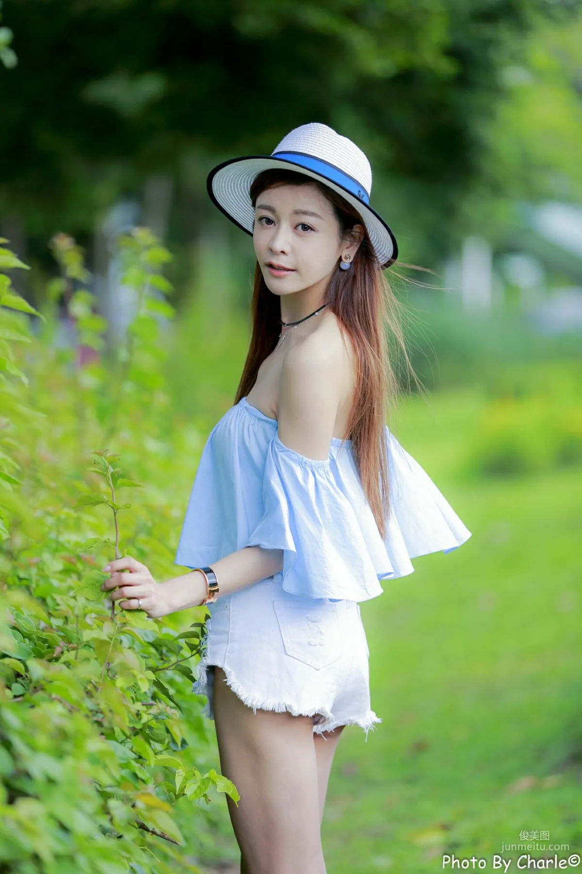 [Taiwan Beauties] Han Yu, Yuanshan Flower Expo Outdoor Shoot Photo Set photo 52