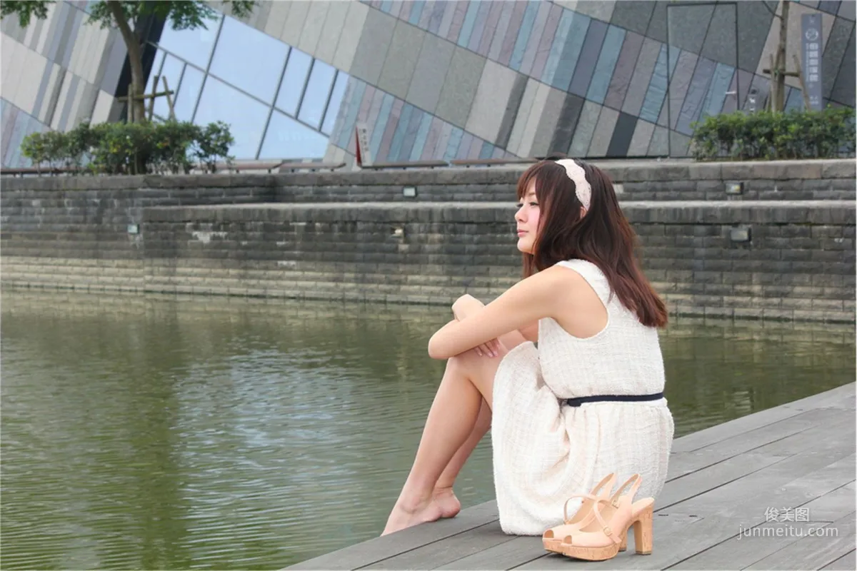 [Taiwan Goddess] Xiao Meng "Wushi Harbor Outdoor Shoot" Photo Set photo 11