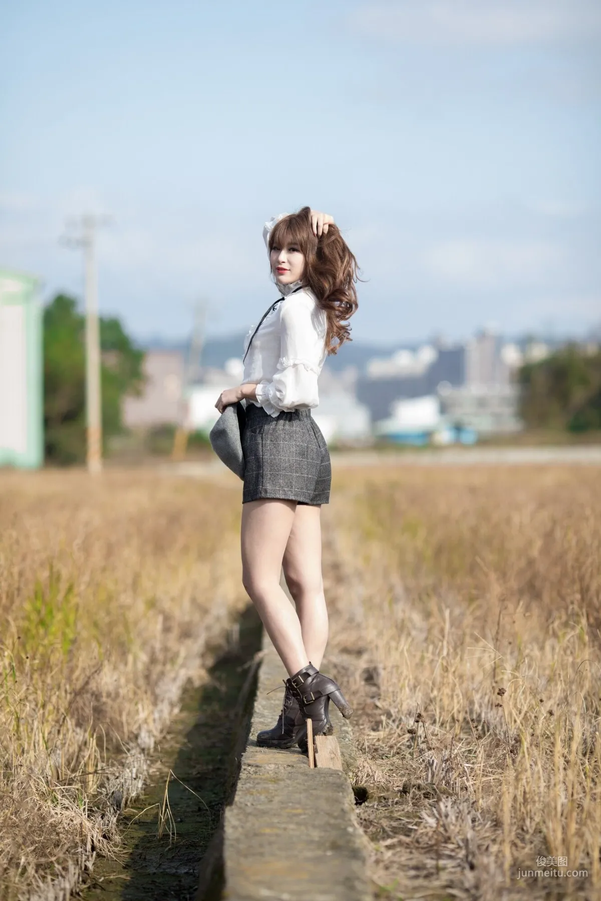 [Taiwan Beauties] Wu Yuqi Bald Cypress in Luzhu Photo Set photo 10