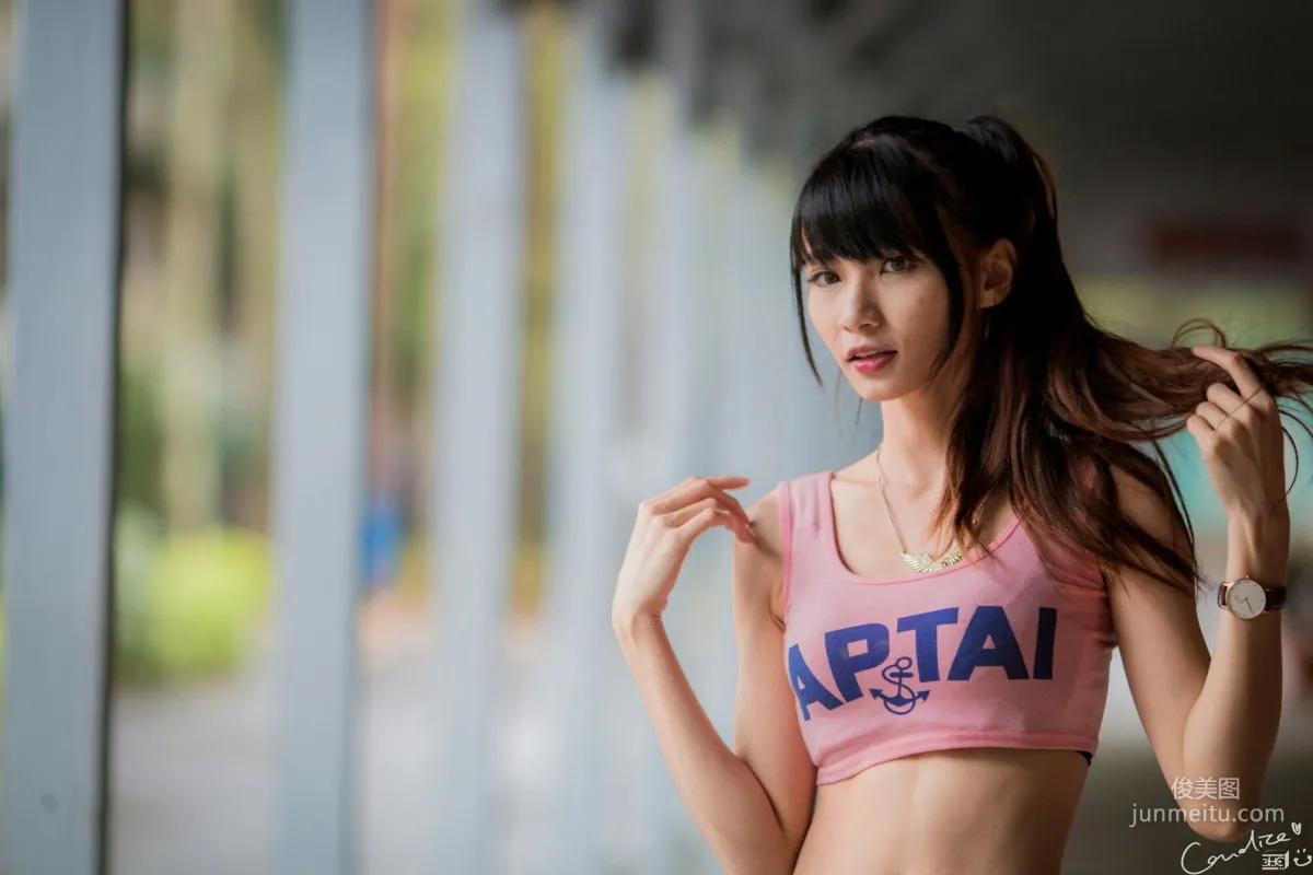 [台湾正妹] 蔡译心 - 热裤运动装 写真集6