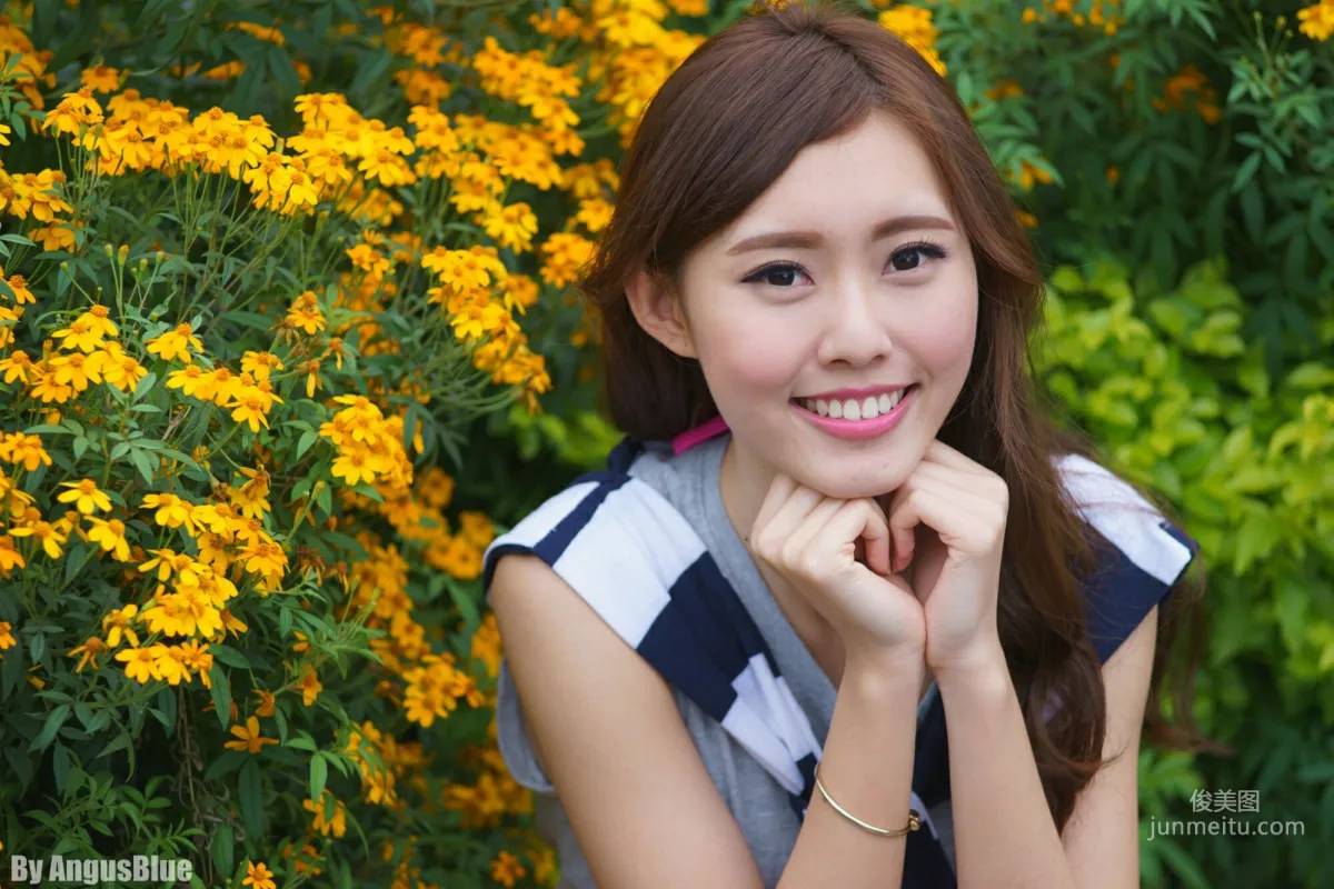 [Taiwan Beauties] Queenie Guo Minwen - Fresh Outdoor Shoot 3 Outfits Photo Set photo 3