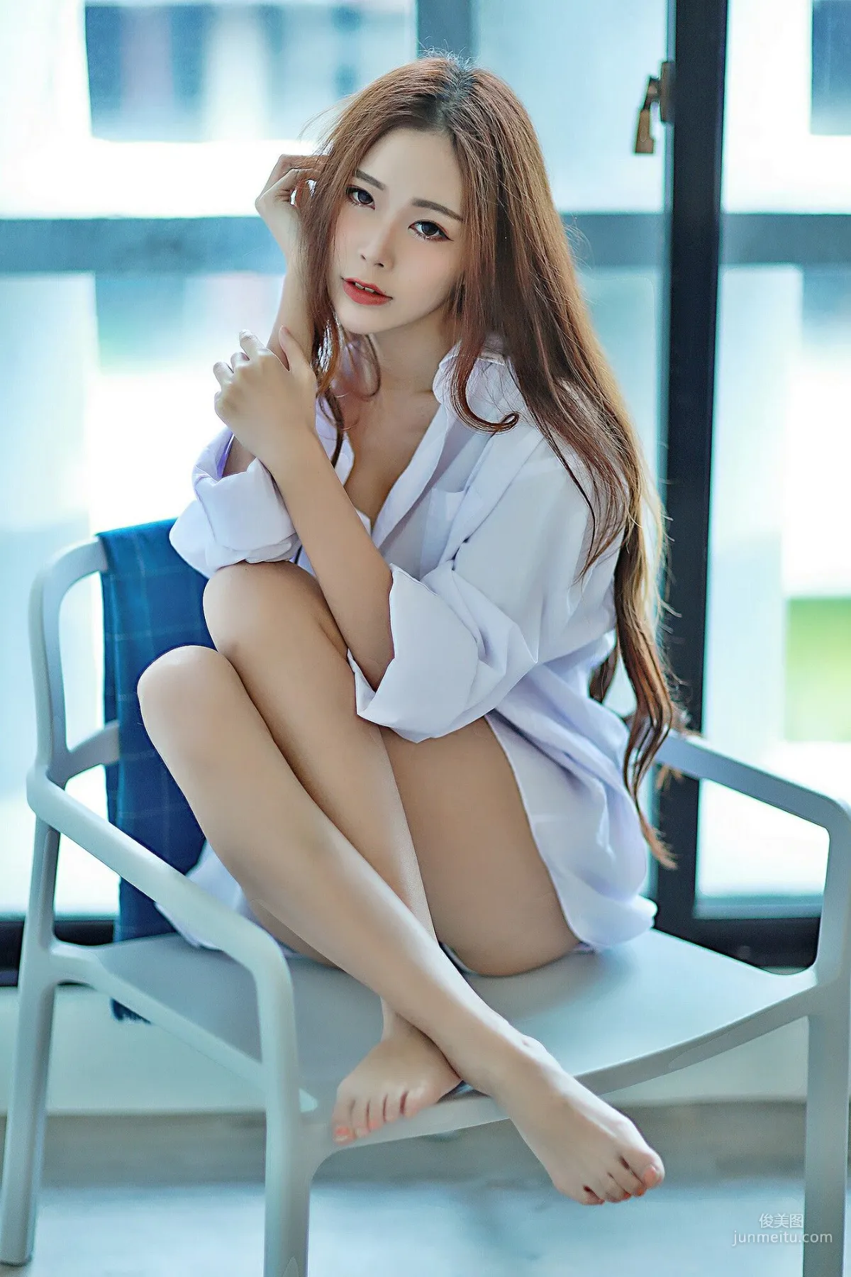 [Taiwan Beauties] Huang Shangyan Rubis Sexy Pajamas + White Shirt + OL Series Collection Photo Set photo 8