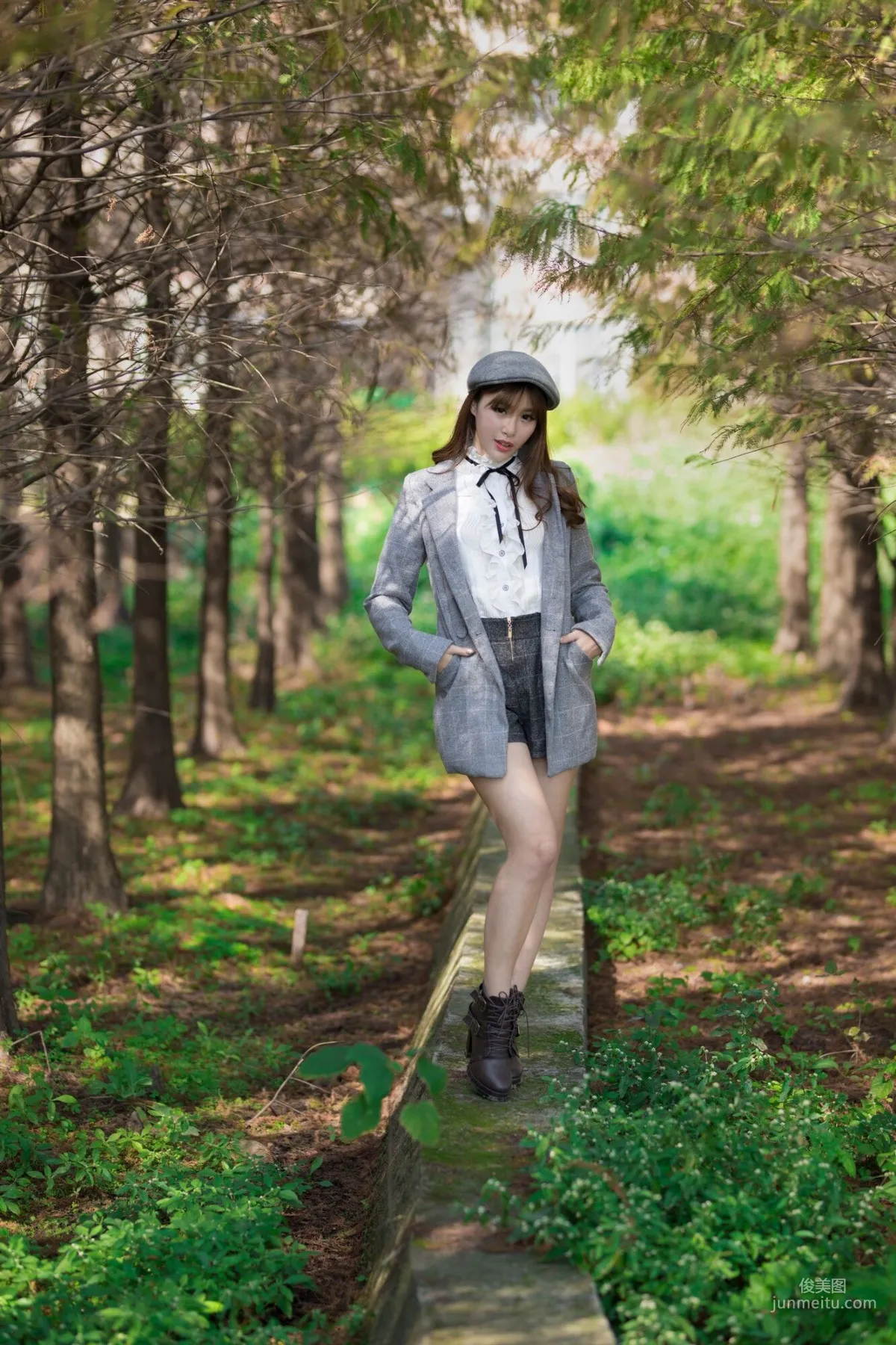 [Taiwan Beauties] Wu Yuqi Bald Cypress in Luzhu Photo Set photo 27