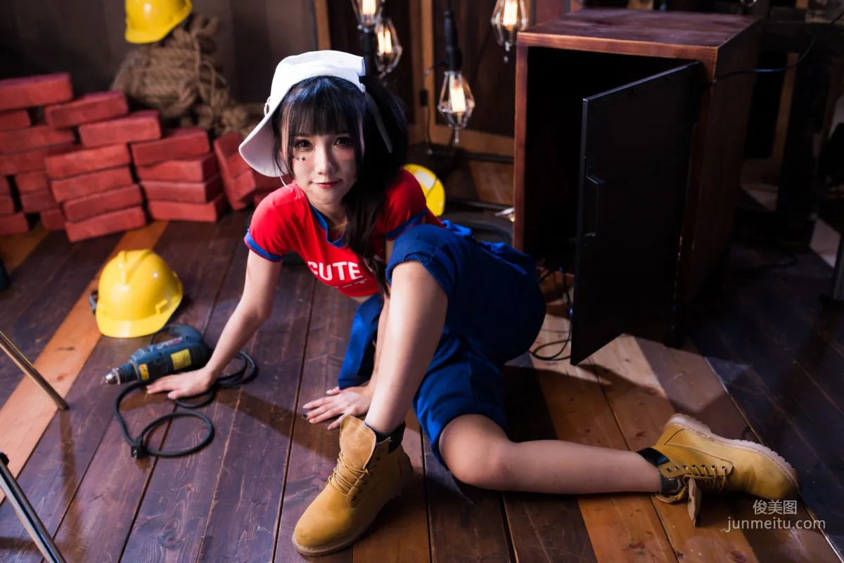 [Taiwan Beauties] Qiao Qiaoer Sylvia, Piano Studio Football Baby Photo Set photo 27