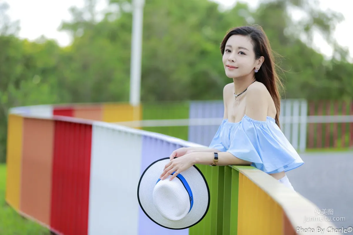 [Taiwan Beauties] Han Yu, Yuanshan Flower Expo Outdoor Shoot Photo Set photo 12