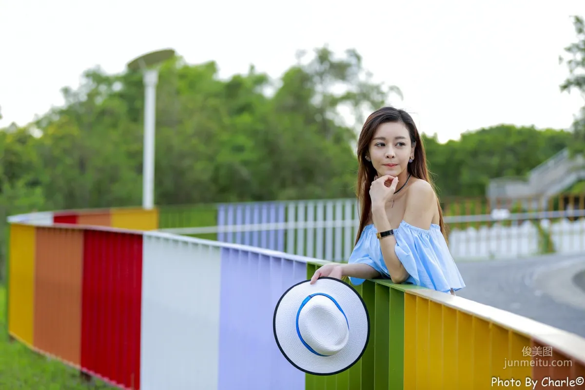 [Taiwan Beauties] Han Yu, Yuanshan Flower Expo Outdoor Shoot Photo Set photo 10