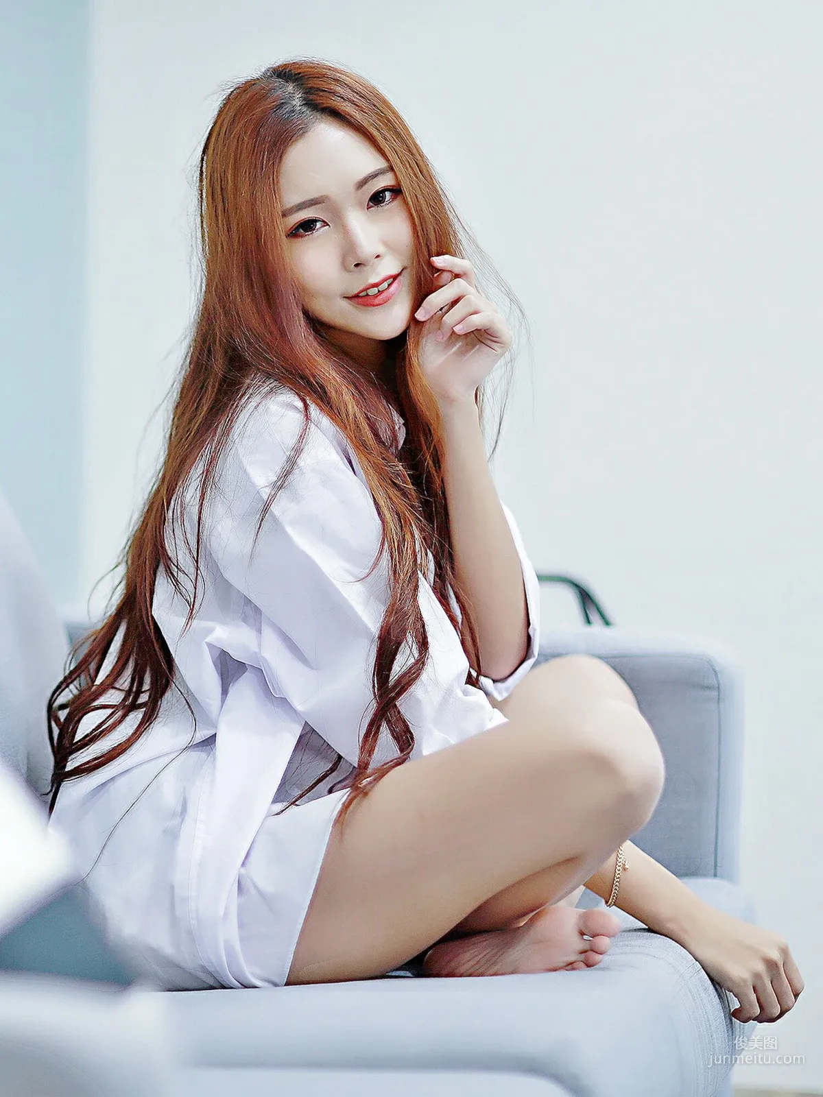 [Taiwan Beauties] Huang Shangyan Rubis Sexy Pajamas + White Shirt + OL Series Collection Photo Set photo 22