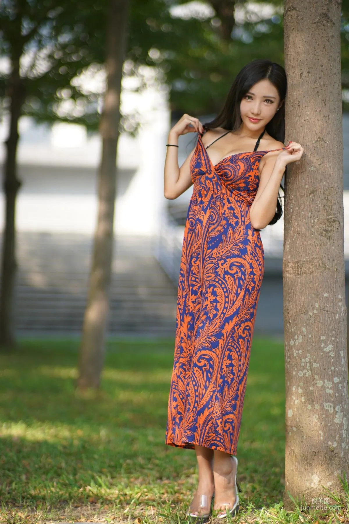 [Taiwan Beauties] Zhao Yun Syuan Taichung Art Museum Long Skirt Series Photo Set photo 14