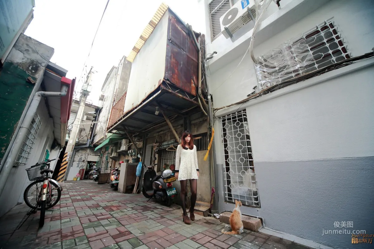 [Taiwan Beauties] Wanzi, Tainan Xiaoximen Outdoor Shoot Photo Set photo 14