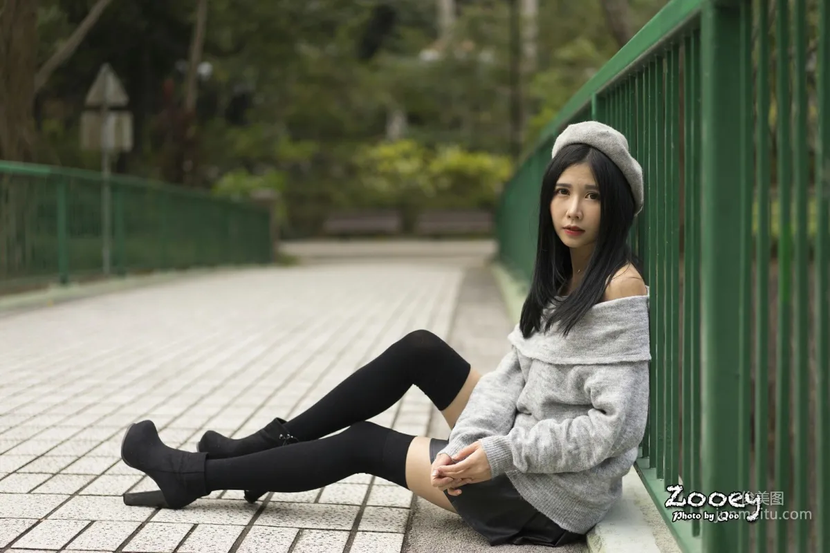 [Taiwan Beauties] Zooey, Outdoor Shoot Fresh and Pure 3 Outfits, Photo Set photo 49