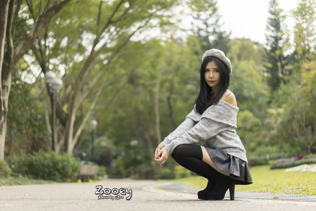 [Taiwan Beauties] Zooey, Outdoor Shoot Fresh and Pure 3 Outfits, Photo Set photo 34