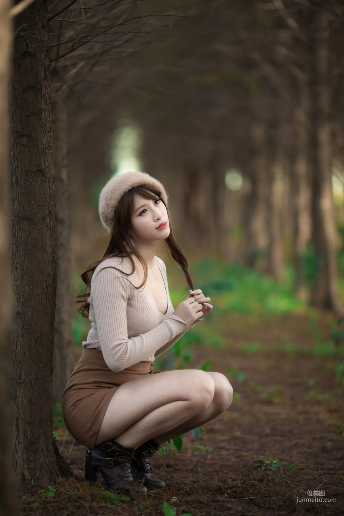 [Taiwan Beauties] Wu Yuqi Bald Cypress in Luzhu Photo Set photo 2