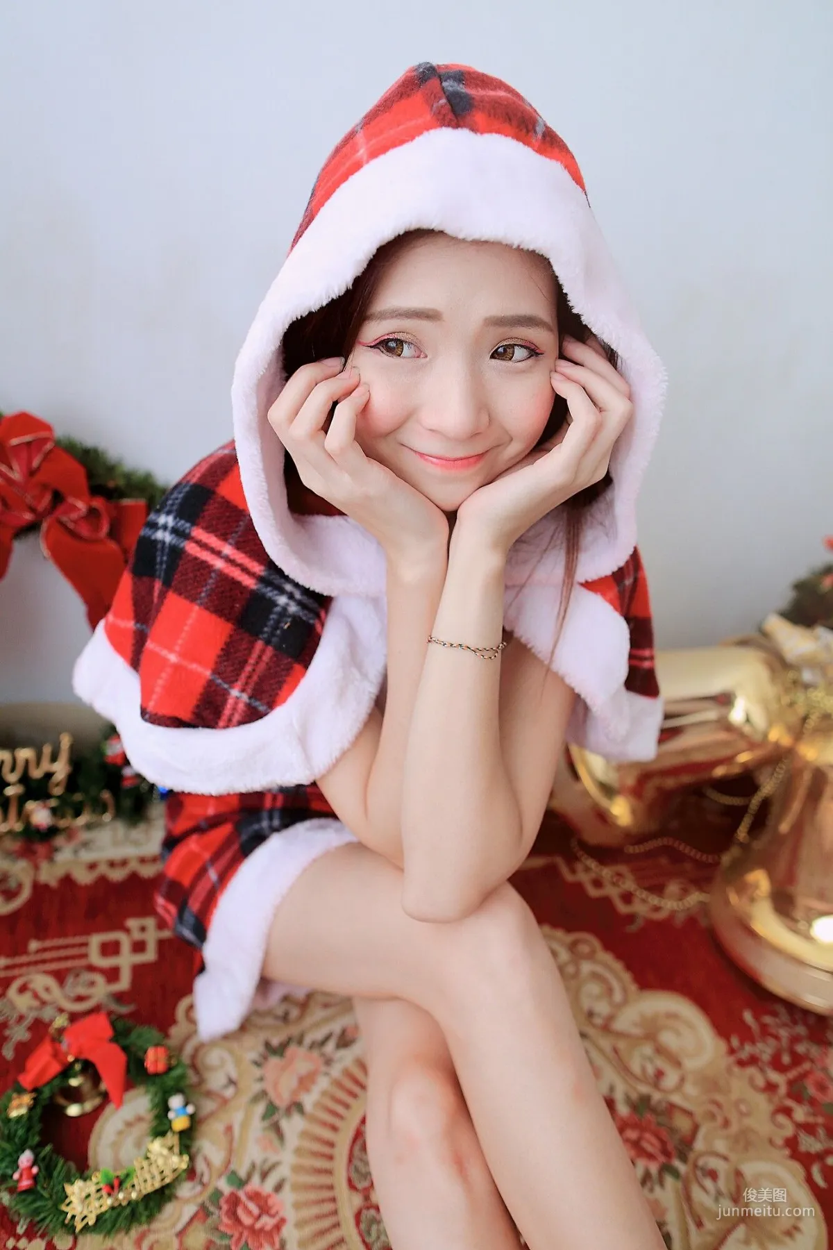 [Taiwan Beauties] Wuruo DUDU Christmas Studio Shoot Photo Set photo 25
