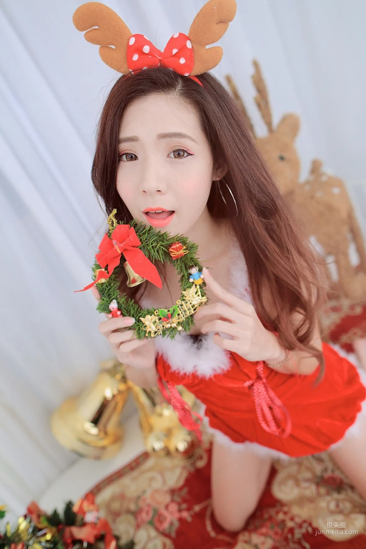 [Taiwan Beauties] Wuruo DUDU Christmas Studio Shoot Photo Set photo 20