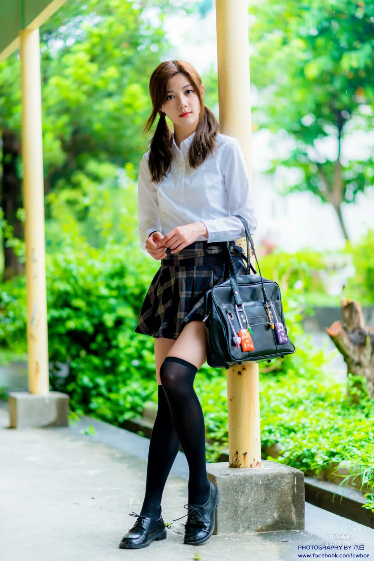 [Taiwan Beauties] Dash Xu, Afternoon Session at Youchang Elementary School Fashion Outdoor Shoot Photo Set photo 13