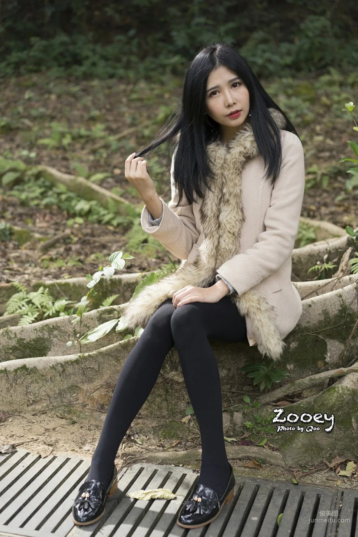[Taiwan Beauties] Zooey, Outdoor Shoot Fresh and Pure 3 Outfits, Photo Set photo 13