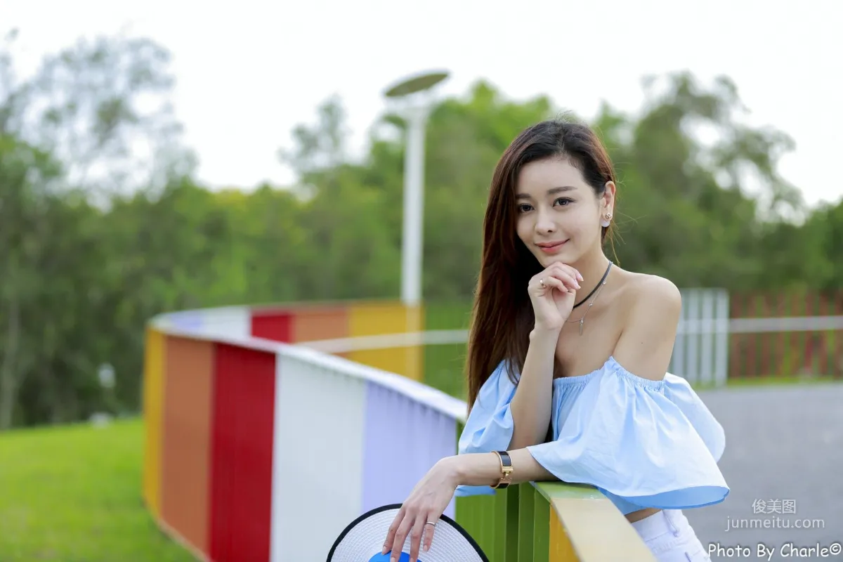 [Taiwan Beauties] Han Yu, Yuanshan Flower Expo Outdoor Shoot Photo Set photo 20