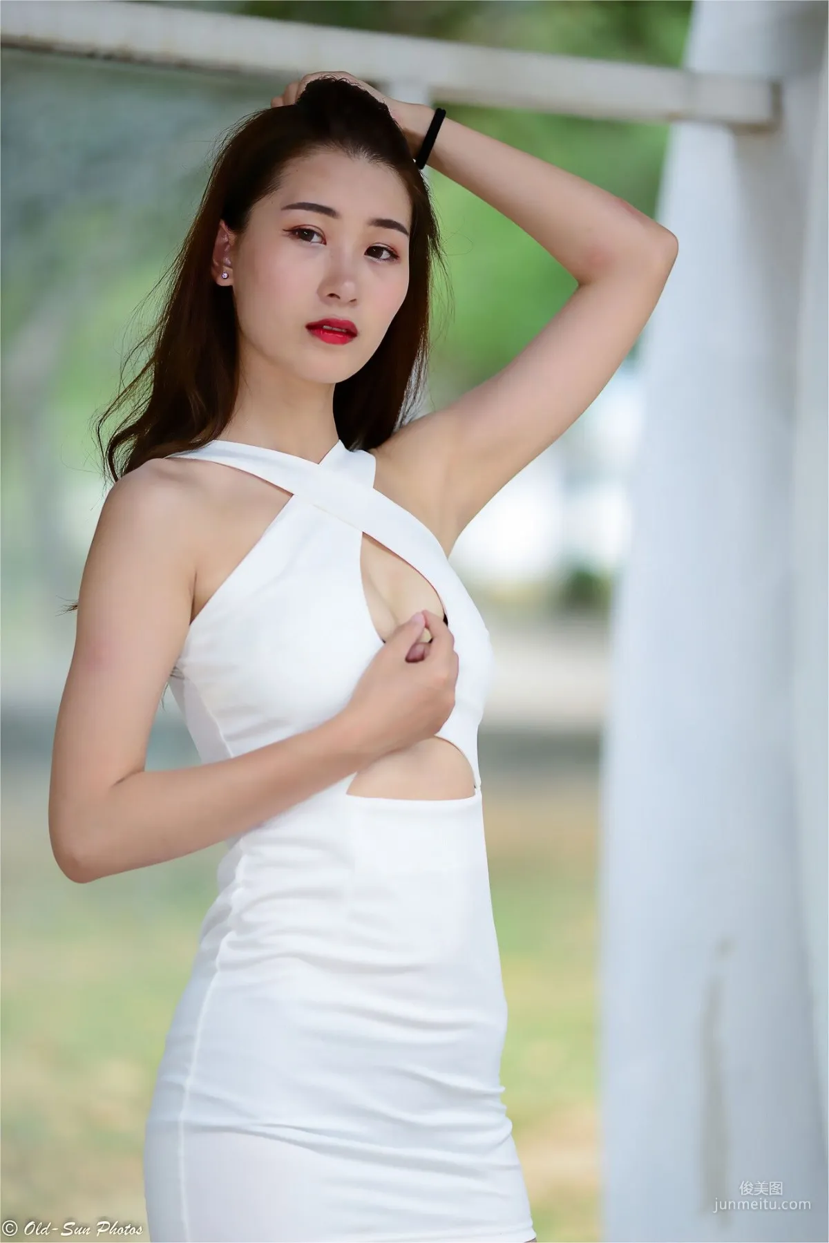 [Taiwan Beauties] Xiao Yu 'Zuoying Botanical Garden' Sexy Outdoor Shoot Photo Set photo 90