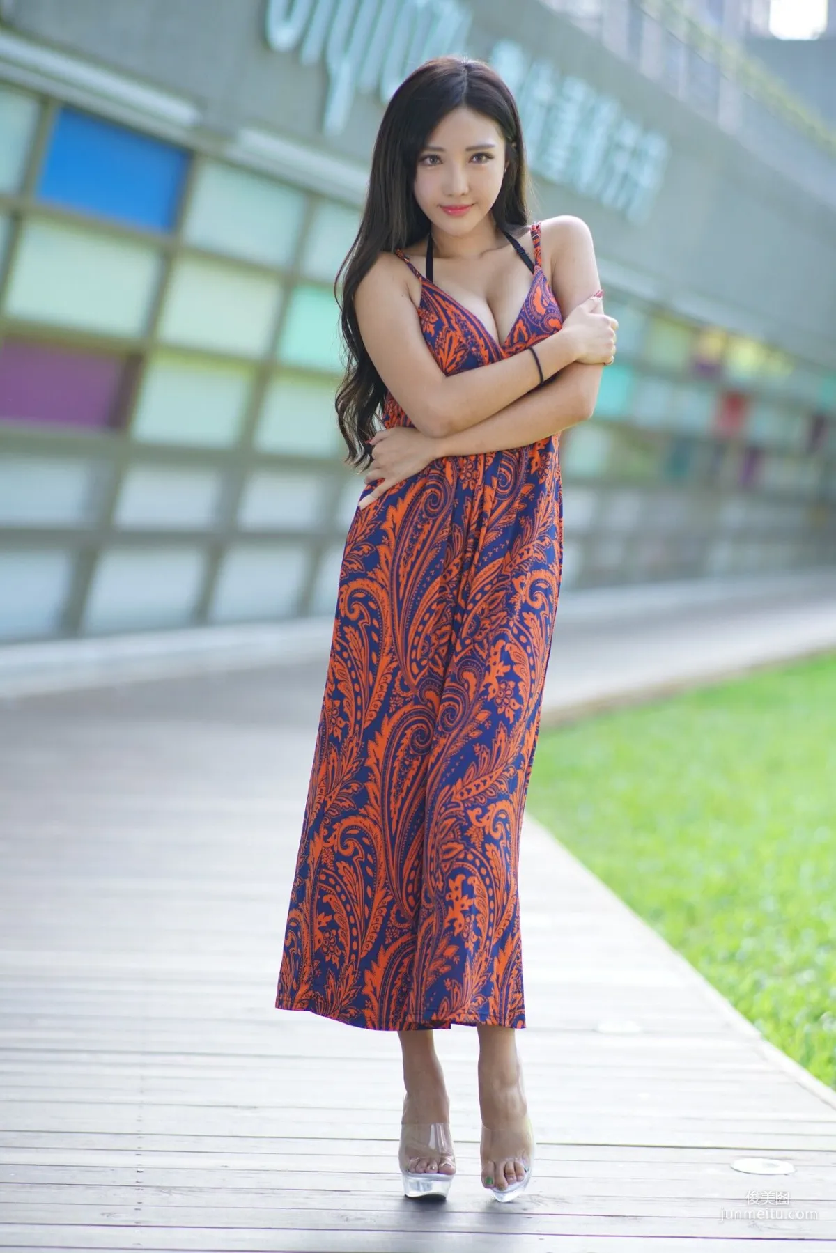 [Taiwan Beauties] Zhao Yun Syuan Taichung Art Museum Long Skirt Series Photo Set photo 51