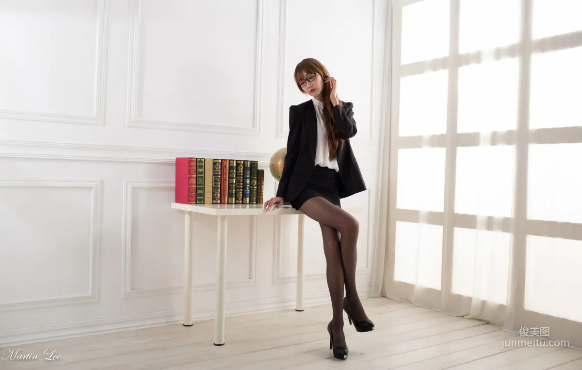 [Taiwan Beauties] Lv Man, Black Stockings Beauty, Three Outfits, Photo Set photo 70