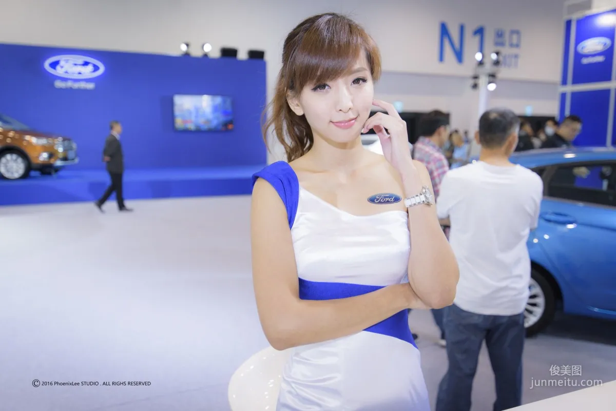 [Taiwan Young Model Exhibition Series] 2017 Kaohsiung New Car Show Photo Collection photo 47