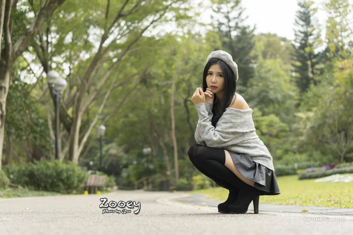 [Taiwan Beauties] Zooey, Outdoor Shoot Fresh and Pure 3 Outfits, Photo Set photo 33