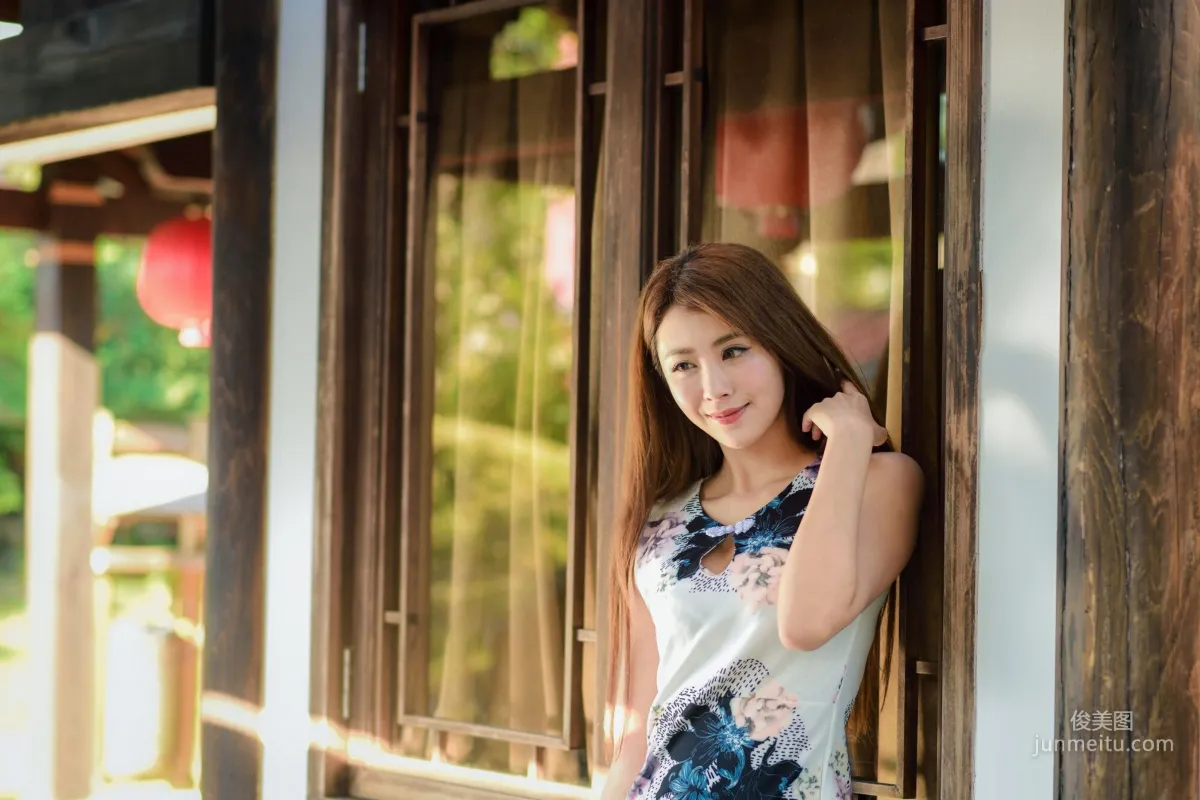 [Taiwan Beauties] Miso Xia Qing Classic Qipao + Fresh School Uniform Photo Set photo 24