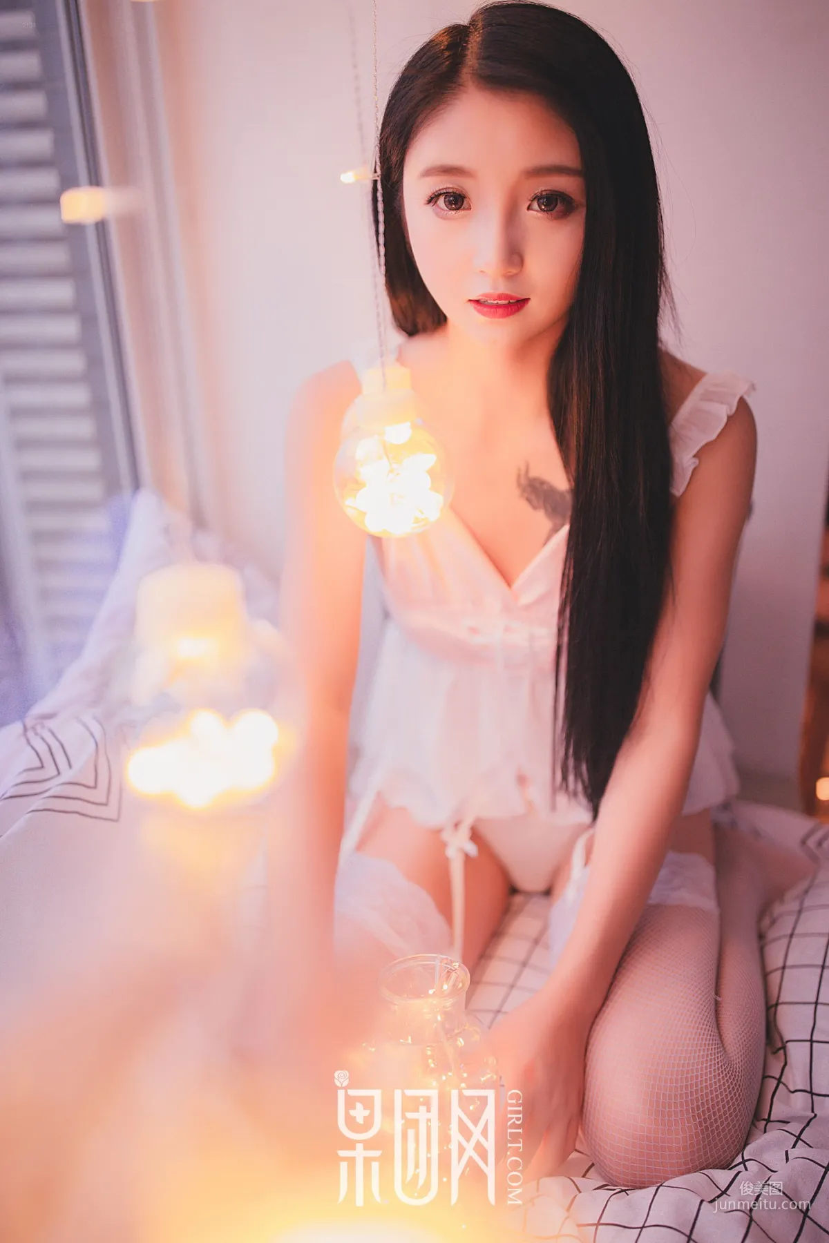 Pure Goddess in White Gauze, Charming and Alluring! [Girlt] No.027 Photo Set photo 36