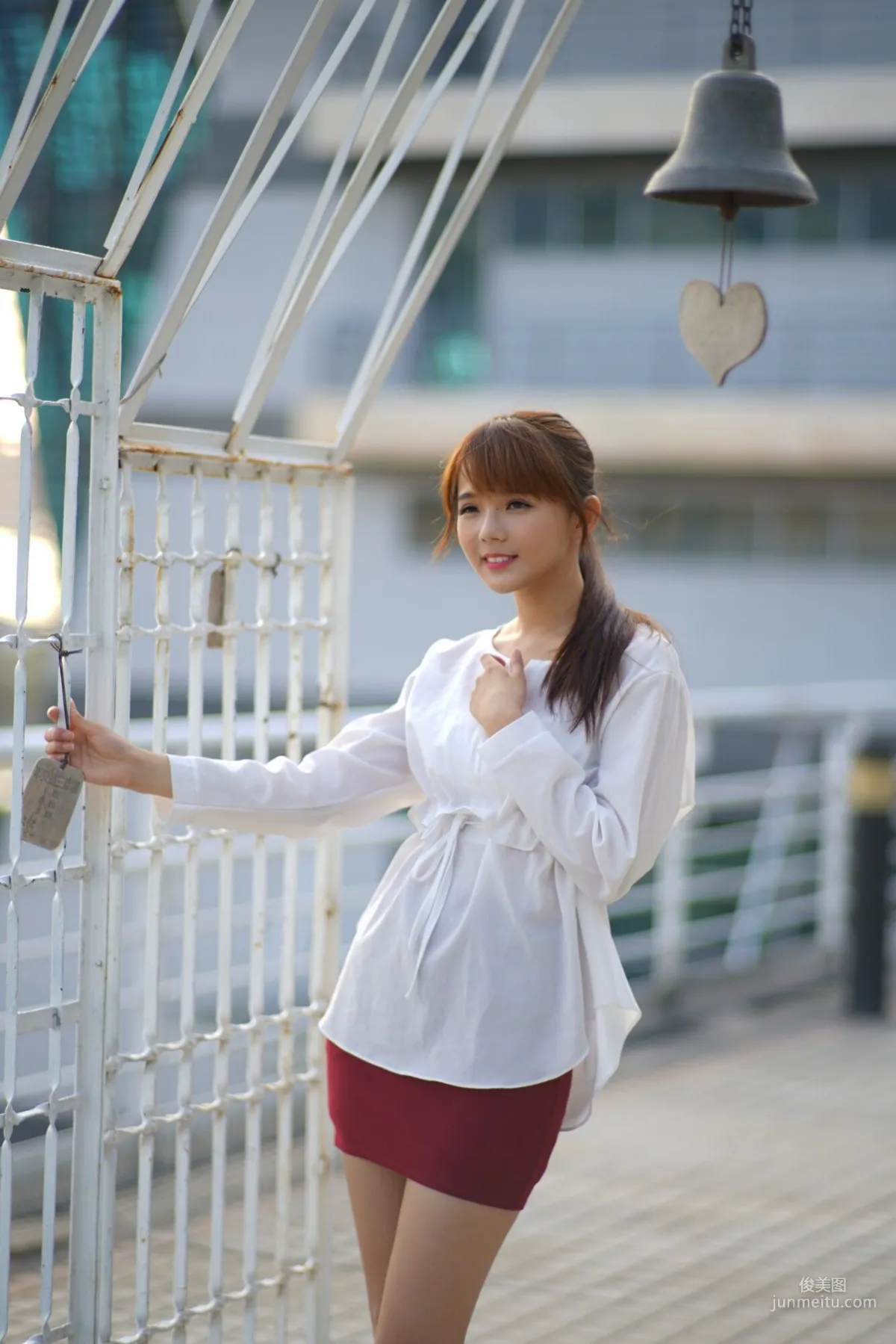 [Taiwan Beauties] Su Yuyuan, Wuri High Speed Rail, Street Snap Pencil Skirt, Photo Set photo 24