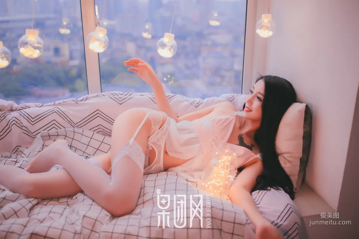 Pure Goddess in White Gauze, Charming and Alluring! [Girlt] No.027 Photo Set photo 40