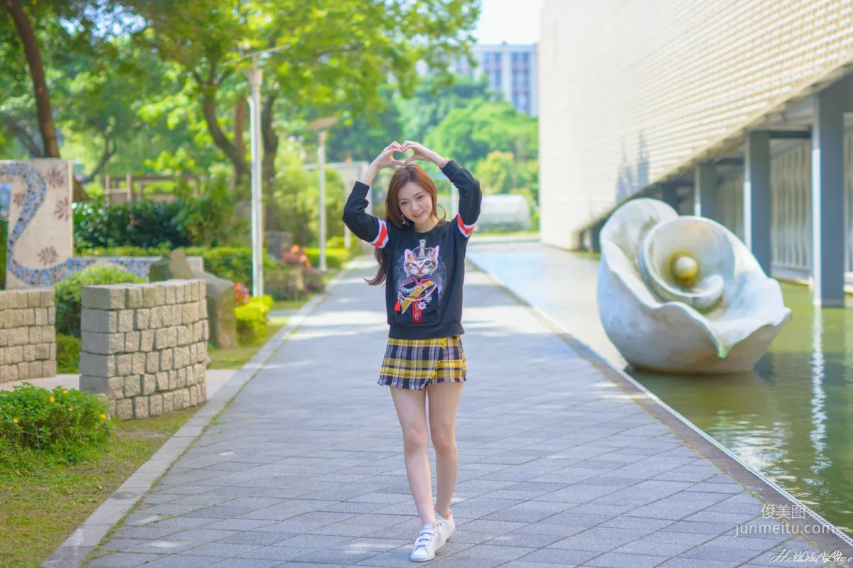 [Taiwan Beauties] Su Xiaoli, Flower Expo Xinsheng Park School Beauty Series Photo Set photo 33
