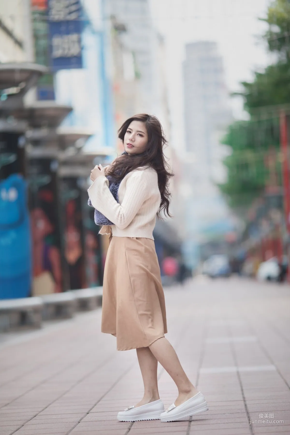 [Taiwan Beauties] Chubby Fang, Ximending Street Snap (Three Outfits) Photo Set photo 22