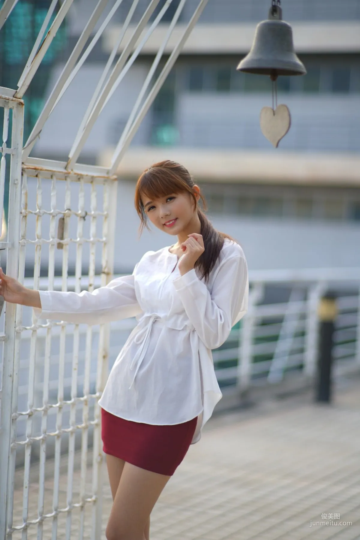 [Taiwan Beauties] Su Yuyuan, Wuri High Speed Rail, Street Snap Pencil Skirt, Photo Set photo 13