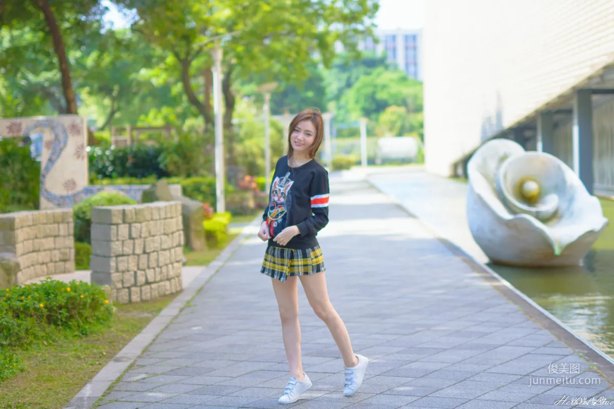 [Taiwan Beauties] Su Xiaoli, Flower Expo Xinsheng Park School Beauty Series Photo Set photo 32