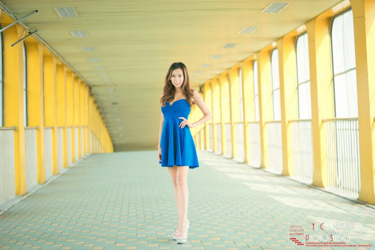 [Taiwan Beauties] Li Jiarong Zhongzheng Martial Arts Arena Outdoor Shoot Photo Set photo 5