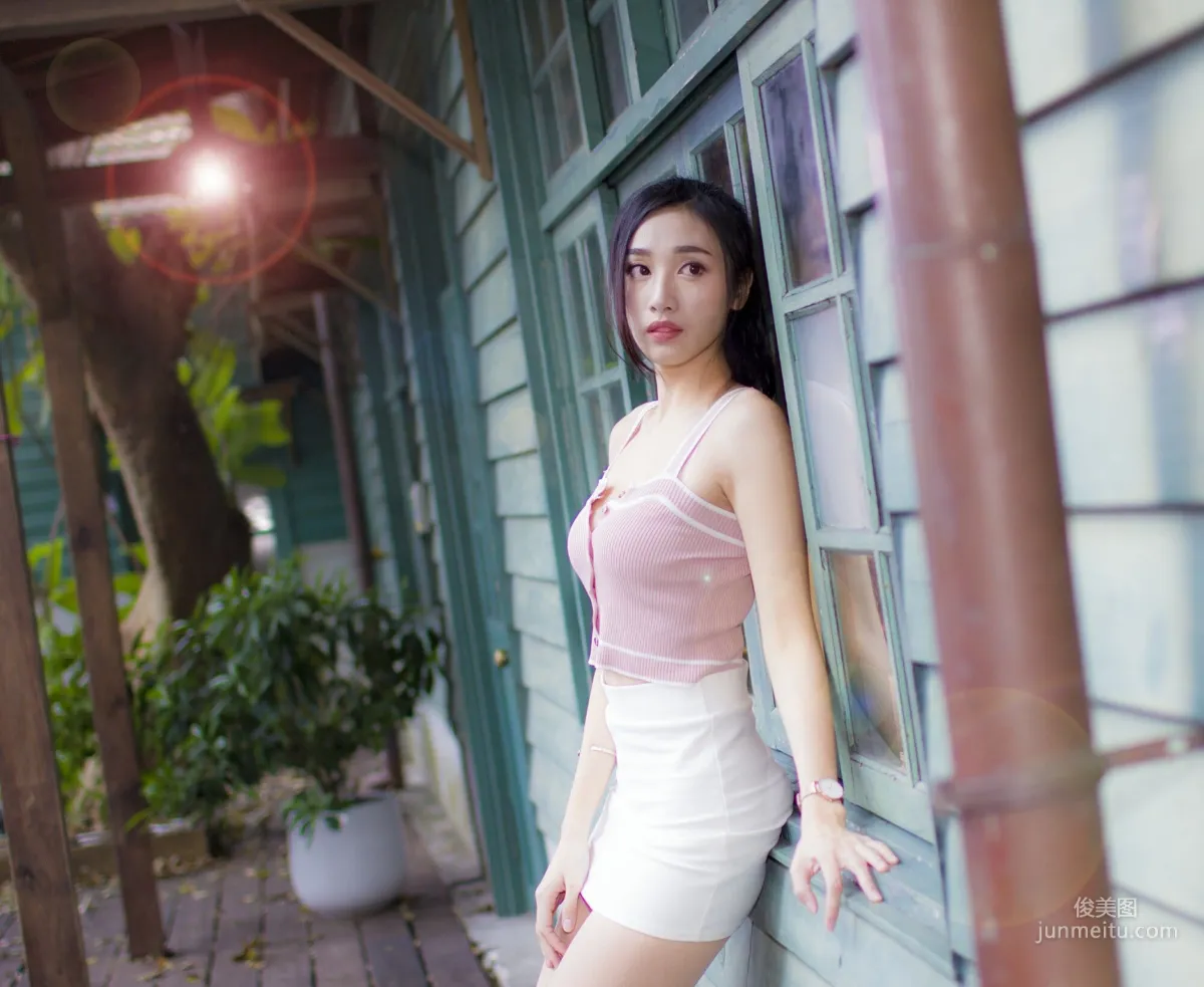[Taiwan Beauties] Duan Jingle 《Songshan Cultural Park Fashion Outdoor Shoot》 Photo Set photo 16