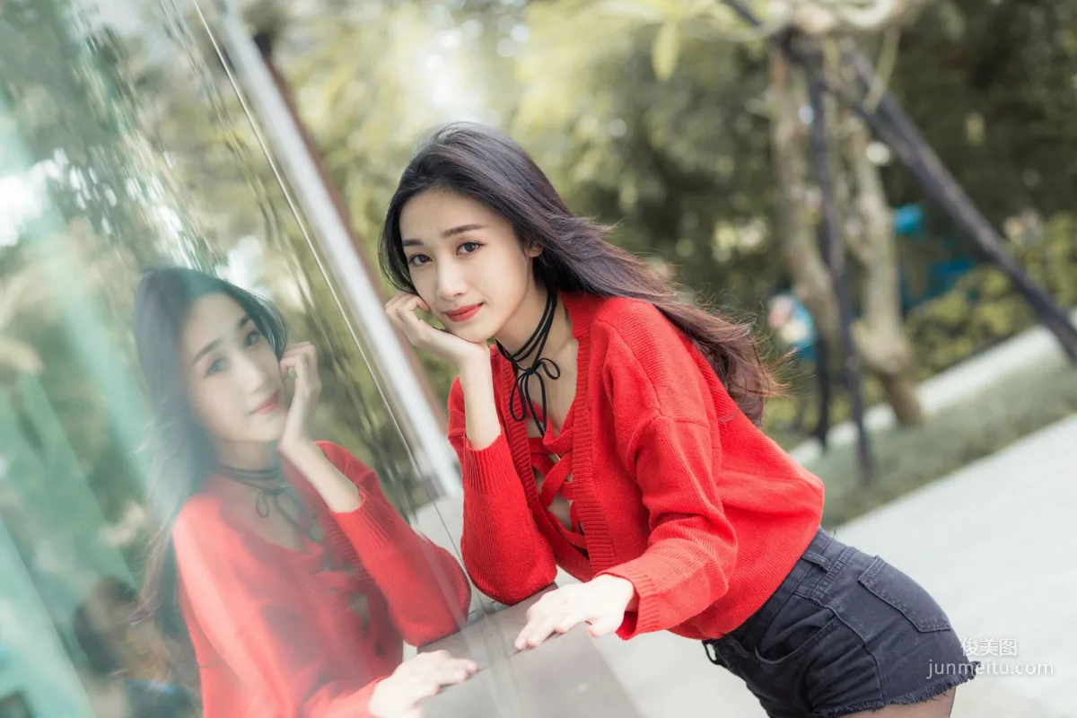 [Taiwan Beauties] Duan Jingle Flower Expo Park + Partial Songye Casual Snap Photo Set photo 30