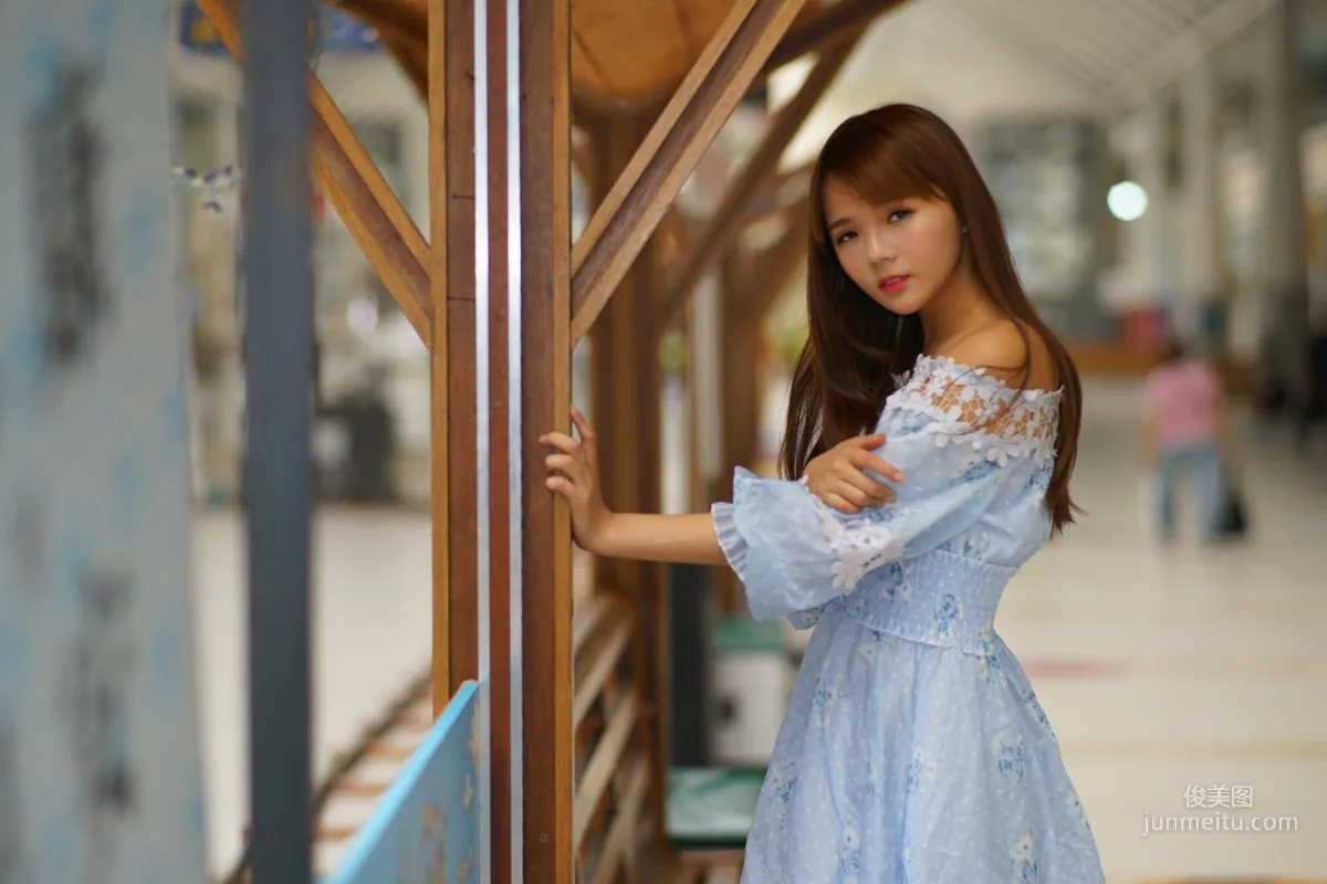 [Taiwan Beauties] Su Yuyuan Wuri High Speed Rail, Dress Street Snap Photo Set photo 28