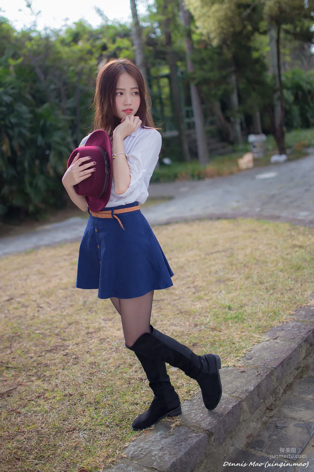 [Taiwan Beauties] Si Qi, Shuangxi Park (Three Outfits) Photo Set photo 48