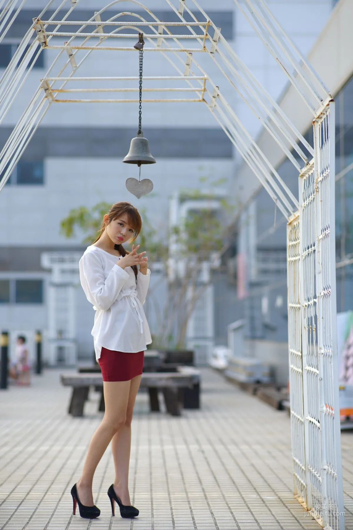 [Taiwan Beauties] Su Yuyuan Wuri High Speed Rail, Dress Street Snap Photo Set photo 47