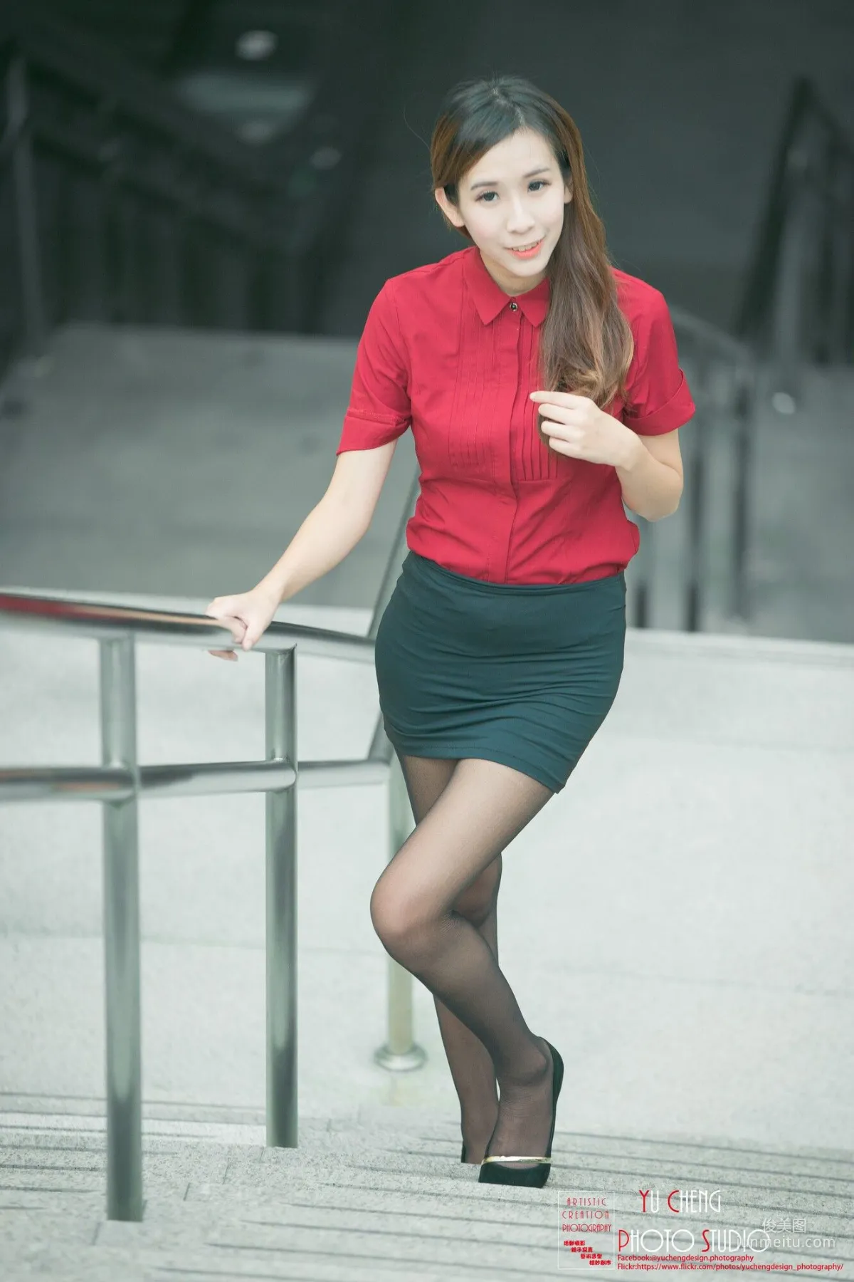 [Taiwan Beauties] Li Jiarong Zhongzheng Martial Arts Arena Outdoor Shoot Photo Set photo 34